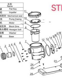 Pump body 21# for SPT150